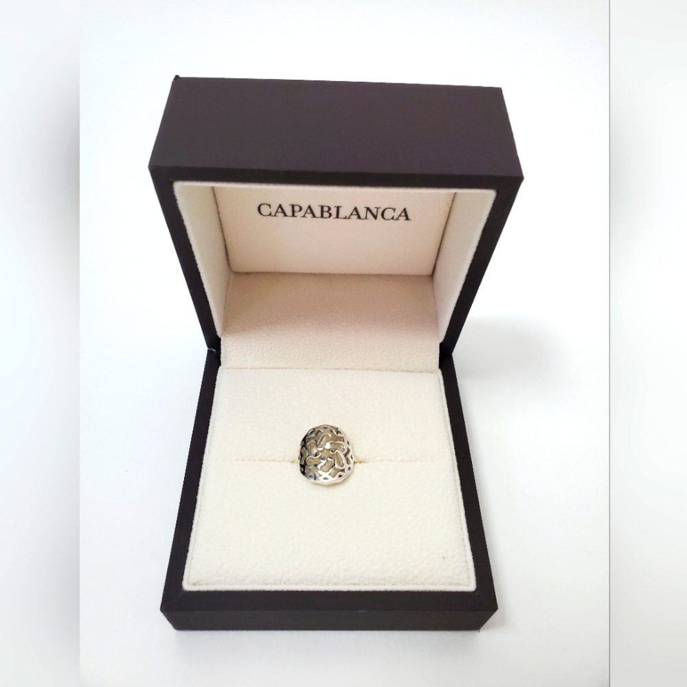 Capablanca Sterling Silver Ring NWT Designer